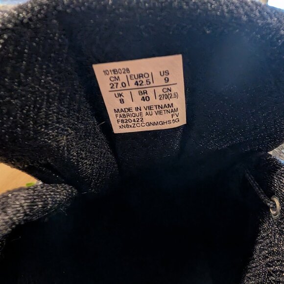 ASICS Trabuco MAX men's size 9 black shocking orange trail running shoes - Picture 11 of 11